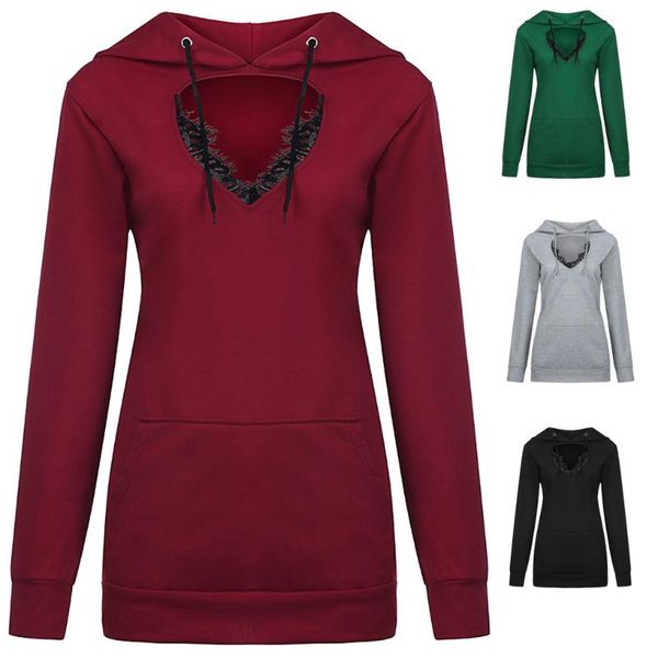 women's hoodies & sweatshirts autumn wome fashion women casual hollow out hoodie blouse long sleeve pullover loose, Black
women's hoodies & sweatshirts autumn wome fashion women casual hollow out hoodie blouse long sleeve pullover loose, Black
