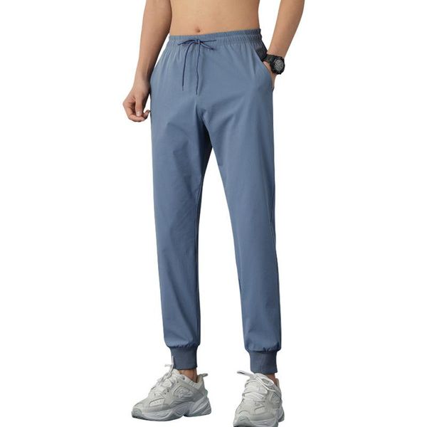 men's pants summer thin ice silk men loose breathable straight casual lightweight quick-drying sports air conditioning, Black
men's pants summer thin ice silk men loose breathable straight casual lightweight quick-drying sports air conditioning, Black