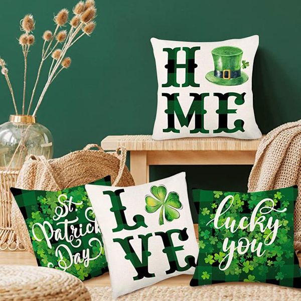 pillow case covers decorative shamrock pattern print linen cushion modern throw pillowcase art 45*45 cases sofa decor
pillow case covers decorative shamrock pattern print linen cushion modern throw pillowcase art 45*45 cases sofa decor