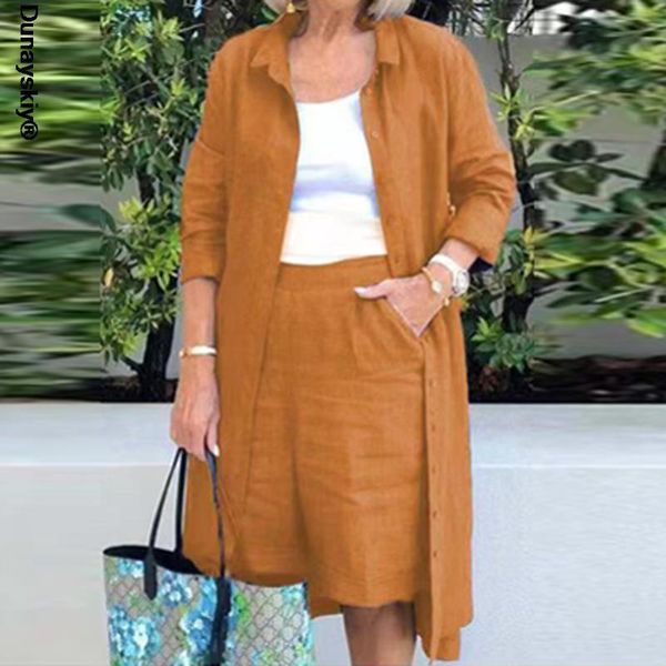 women's tracksuits fashion cotton linen solid loose casual button long shirt jacket + straight knee shorts suits 2021 autumn women 2pcs, Gray
women's tracksuits fashion cotton linen solid loose casual button long shirt jacket + straight knee shorts suits 2021 autumn women 2pcs, Gray