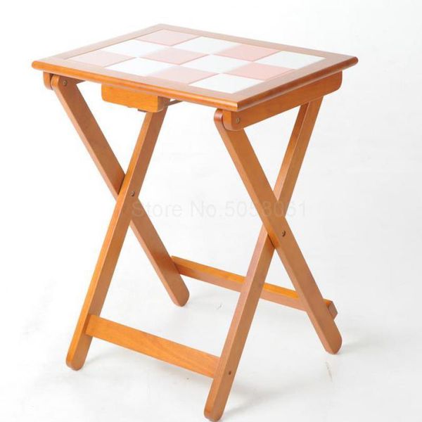 the real wood folding tables simple household small portable square table training to camp furniture
the real wood folding tables simple household small portable square table training to camp furniture