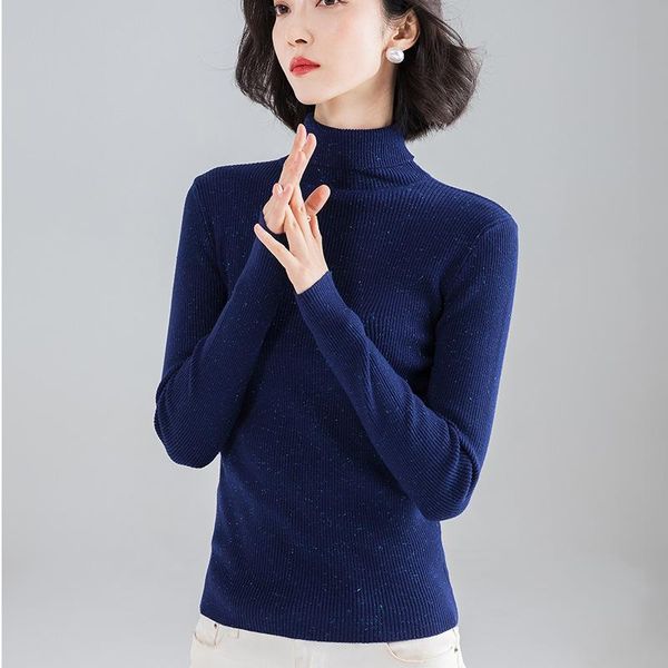 women's sweaters fashion autumn winter blue color sweater turtleneck slim women basic pullover, White;black
women's sweaters fashion autumn winter blue color sweater turtleneck slim women basic pullover, White;black