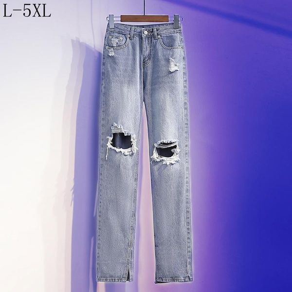 plus size pants high waist hole jeans women spring korea denim pant loose casual oversized fashion mujer femme trousers 2021, Black
plus size pants high waist hole jeans women spring korea denim pant loose casual oversized fashion mujer femme trousers 2021, Black