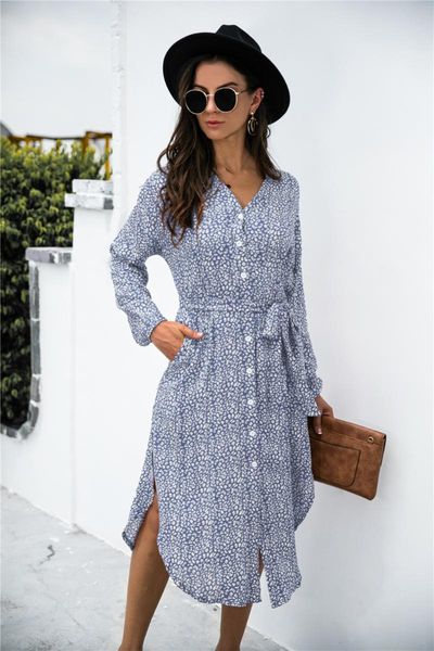 casual dresses 2021 autumn long sleeve women leopard print irregular split shirt dress lady button belt boho holiday vestido, Black;gray
casual dresses 2021 autumn long sleeve women leopard print irregular split shirt dress lady button belt boho holiday vestido, Black;gray