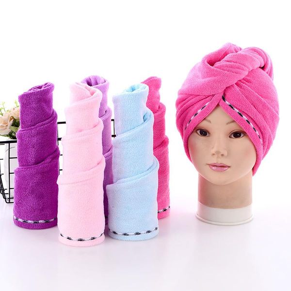 towel microfiber hair dry cap absorbent wrap thicken quick hat turban head bathing tools
towel microfiber hair dry cap absorbent wrap thicken quick hat turban head bathing tools