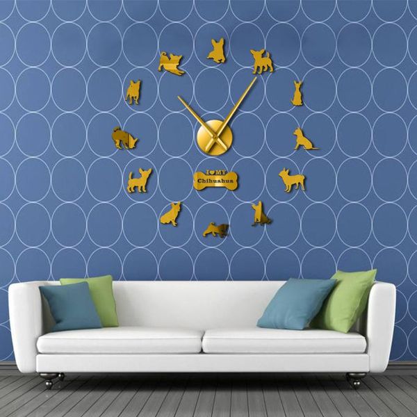 wall clocks mexico dog breed chihuahua diy 3d acrylic clock with big hands mirror effect numbers sticker pet giant watch
wall clocks mexico dog breed chihuahua diy 3d acrylic clock with big hands mirror effect numbers sticker pet giant watch
