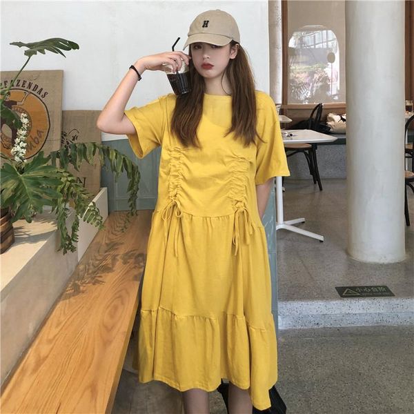 1946# maternity dress summer cotton o neck a line plain color short sleeves loose stylish pregnant women mom dresses, White
1946# maternity dress summer cotton o neck a line plain color short sleeves loose stylish pregnant women mom dresses, White