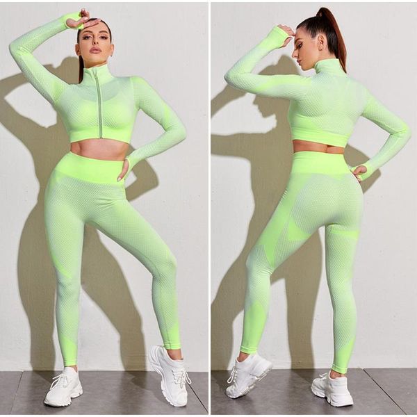 yoga outfit sets women's 3 piece set leggings + elastic sports bras +gym running long sleeve woman gym clothing fitness sportswear
yoga outfit sets women's 3 piece set leggings + elastic sports bras +gym running long sleeve woman gym clothing fitness sportswear