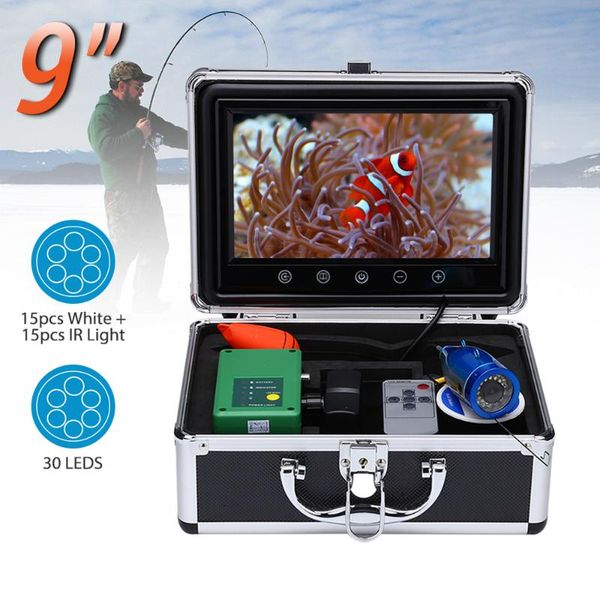 eyoyo double lamp 30 leds 9" inch 15m 1000tvl fish finder underwater fishing camera 15pcs white + ir led
eyoyo double lamp 30 leds 9" inch 15m 1000tvl fish finder underwater fishing camera 15pcs white + ir led