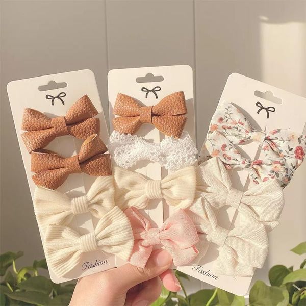 hair accessories 4 pcs/set cotton linen leopard printed bowknot clips for cute girls barrettes safty hairpins headwear kids
hair accessories 4 pcs/set cotton linen leopard printed bowknot clips for cute girls barrettes safty hairpins headwear kids