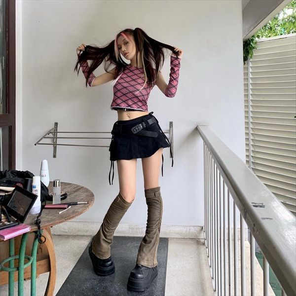 japanese harajuku original low waist women skirts mini pant solid black punk skull waistband denim culotte plus size
japanese harajuku original low waist women skirts mini pant solid black punk skull waistband denim culotte plus size