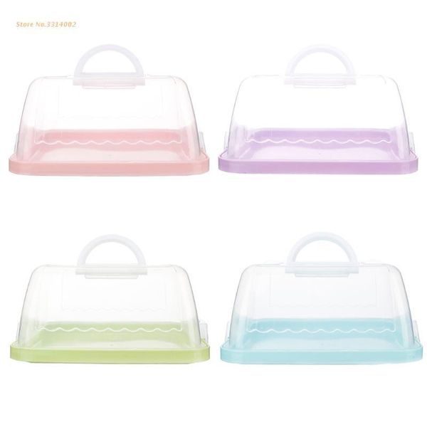 portable plastic square cake box cupcake dessert container case handheld carrier wedding birthday kitchen supplies drop gift wrap
portable plastic square cake box cupcake dessert container case handheld carrier wedding birthday kitchen supplies drop gift wrap