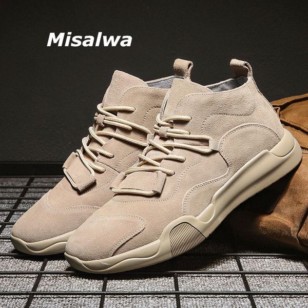 boots misalwa autumn casual men sneakers short ankle cow suede retro work versatile trendy tide shoes, Black
boots misalwa autumn casual men sneakers short ankle cow suede retro work versatile trendy tide shoes, Black