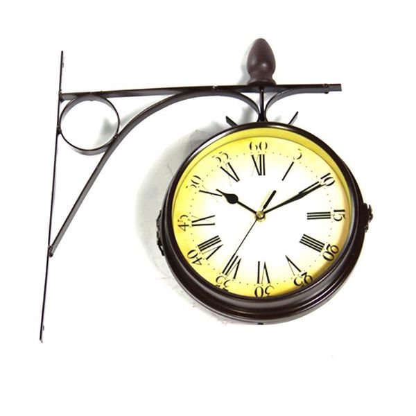 wall clocks 1pcs european style vintage clock innovative fashionable double sided wrought iron home decoration
wall clocks 1pcs european style vintage clock innovative fashionable double sided wrought iron home decoration