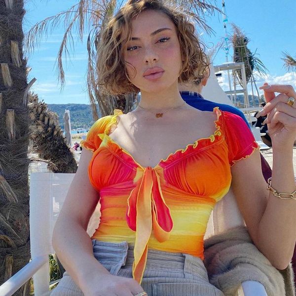 women's tanks & camis 2021 summer fashion women short sleeve crop bow lace-up vest halter casual multicolor tank undershirt, White
women's tanks & camis 2021 summer fashion women short sleeve crop bow lace-up vest halter casual multicolor tank undershirt, White