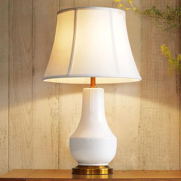 table lamps american modern simplicity white ceramic lamp for living room study bedroom bedside nordic warm decorative night
table lamps american modern simplicity white ceramic lamp for living room study bedroom bedside nordic warm decorative night