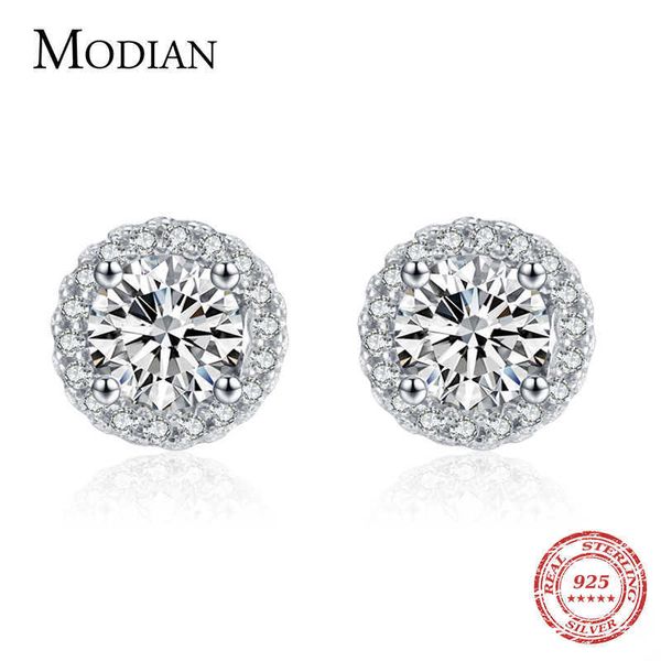 real 925 sterling silver luxury simple cubic zirconia stud earrings for women round cz wedding statement jewelry gifts 210707, Golden;silver
real 925 sterling silver luxury simple cubic zirconia stud earrings for women round cz wedding statement jewelry gifts 210707, Golden;silver