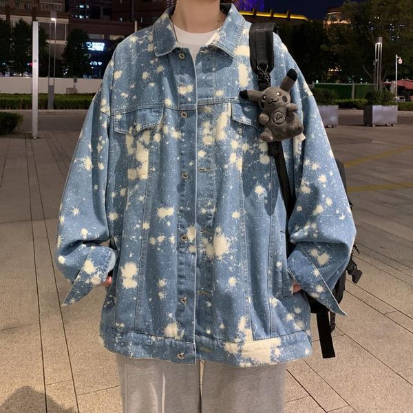 men's jackets cotton tie-dye denim jacket fashion printing casual tooling mens streetwear loose hip-hop bomber men, Black;brown
men's jackets cotton tie-dye denim jacket fashion printing casual tooling mens streetwear loose hip-hop bomber men, Black;brown