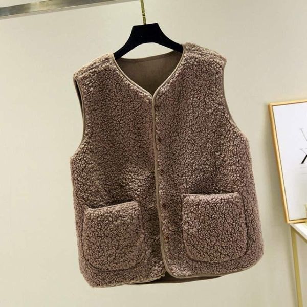 women's vests womens spring autumn coat 2021 sleeveless ladies wool blends vest pocket jacket without cap loose female portable outwear, Black;white
women's vests womens spring autumn coat 2021 sleeveless ladies wool blends vest pocket jacket without cap loose female portable outwear, Black;white