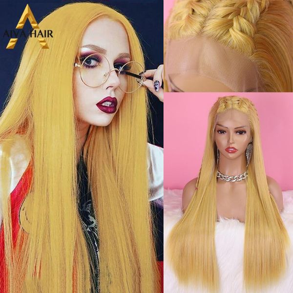 synthetic wigs aiva cosplay lace wig straight ombre blonde front for black women heat resistant
synthetic wigs aiva cosplay lace wig straight ombre blonde front for black women heat resistant