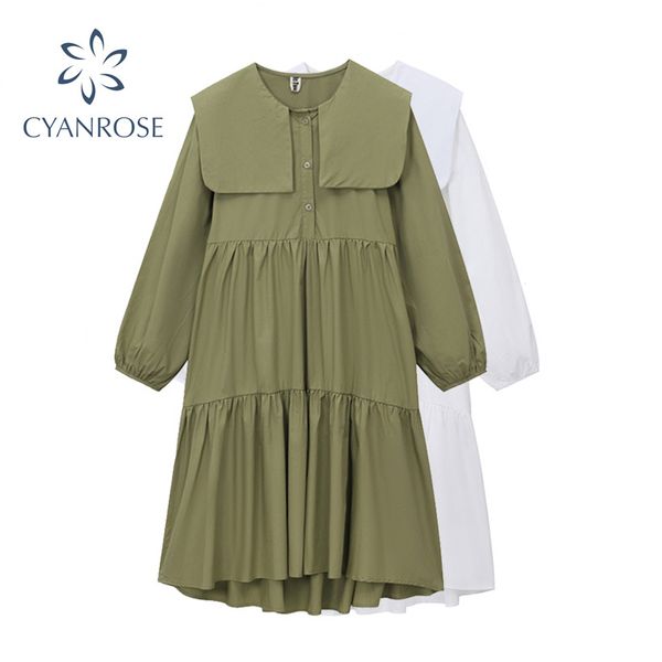 women autumn long shirt dresses casual loose long sleeve fashion elegant office lady work maxi dresses cotton streetwear 210417, Black;gray
women autumn long shirt dresses casual loose long sleeve fashion elegant office lady work maxi dresses cotton streetwear 210417, Black;gray