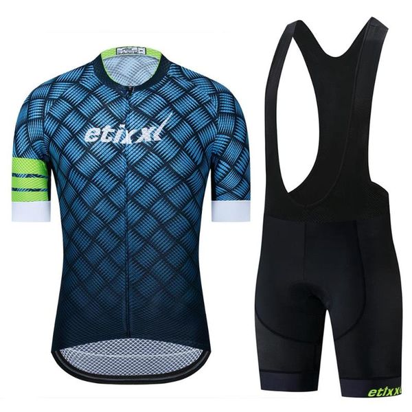 racing sets 2021 summer etixxl cycling jersey short sleeve set maillot ropa ciclismo uniformes quick-dry bike clothing mtb cycle clothes, Black;blue
racing sets 2021 summer etixxl cycling jersey short sleeve set maillot ropa ciclismo uniformes quick-dry bike clothing mtb cycle clothes, Black;blue