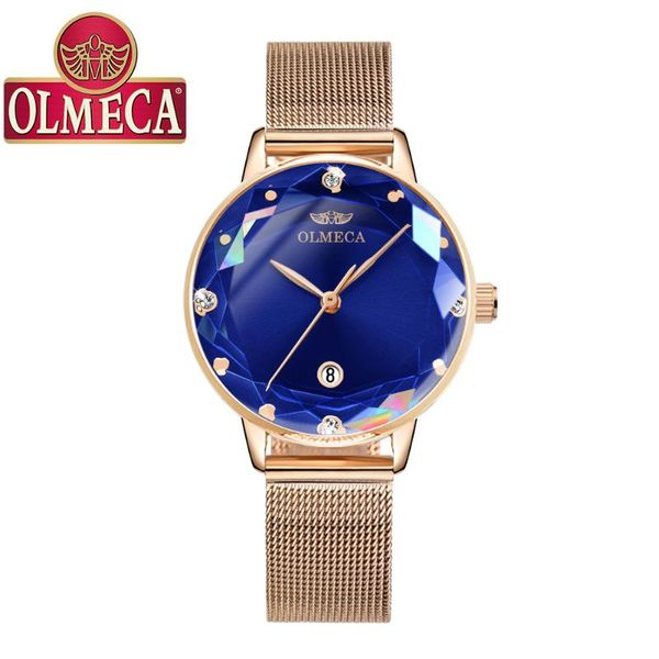 wristwatches olmeca women watches diamond-shaped convex glass mesh strap reloj de mujer watch ladies wrist, Slivery;brown
wristwatches olmeca women watches diamond-shaped convex glass mesh strap reloj de mujer watch ladies wrist, Slivery;brown