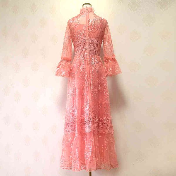 dress seqinyy elegant pink 2021 spring summer fashion design feminine flowers embroidered lace frilly track party long, Black;gray
dress seqinyy elegant pink 2021 spring summer fashion design feminine flowers embroidered lace frilly track party long, Black;gray