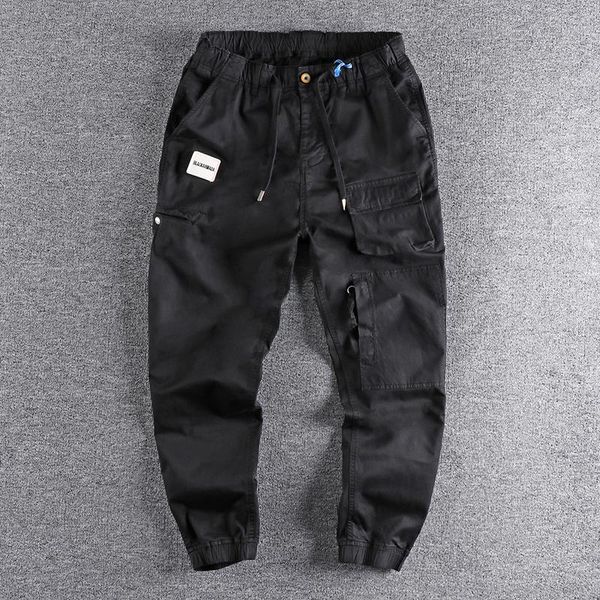 men's pants 2021 spring and autumn versatile american style overalls ins fashion slim fit youth casual, Black
men's pants 2021 spring and autumn versatile american style overalls ins fashion slim fit youth casual, Black