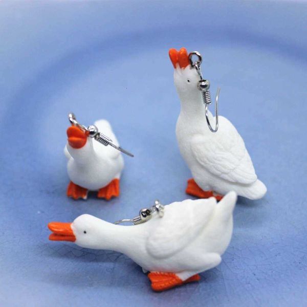 duck earrings funny white goose jewelry ornaments ladies fashion personality gifts, Golden
duck earrings funny white goose jewelry ornaments ladies fashion personality gifts, Golden
