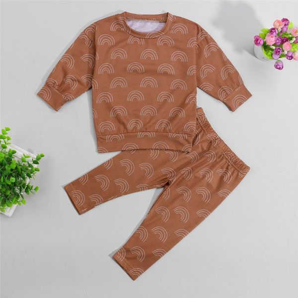 clothing sets kids girl bou casual suit set rainbow print long sleeve blouse pants toddler girls baby's 0-24 months, White
clothing sets kids girl bou casual suit set rainbow print long sleeve blouse pants toddler girls baby's 0-24 months, White