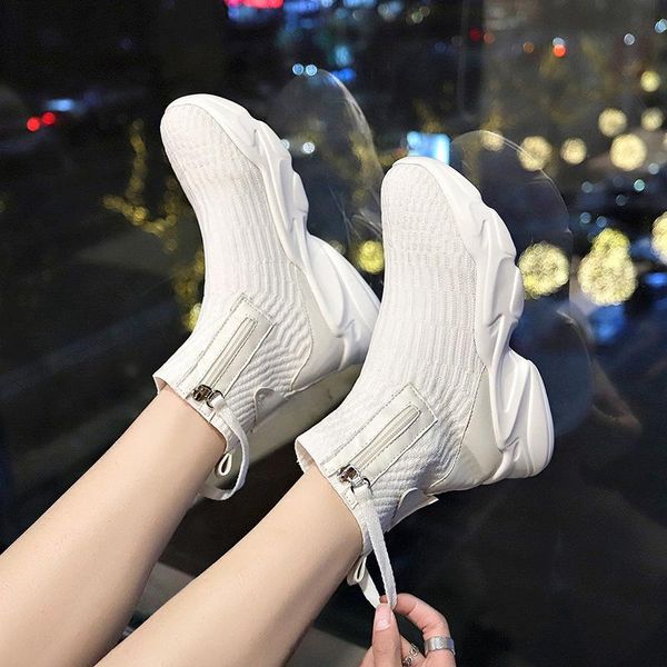 woven elastic socks shoes women's 2021 summer hosiery boots tide fashion casual high sport web celebrity women, Black
woven elastic socks shoes women's 2021 summer hosiery boots tide fashion casual high sport web celebrity women, Black