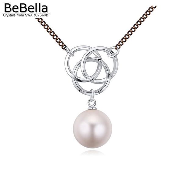 bebella ball shape simulated-pearl pendant necklace made with austrian crystals from for girls christmas gift necklaces, Silver
bebella ball shape simulated-pearl pendant necklace made with austrian crystals from for girls christmas gift necklaces, Silver