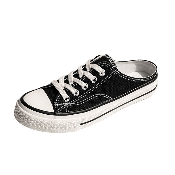 women leisure sneakers colorful classic flats slippers designer canvas men shoes, Black
women leisure sneakers colorful classic flats slippers designer canvas men shoes, Black