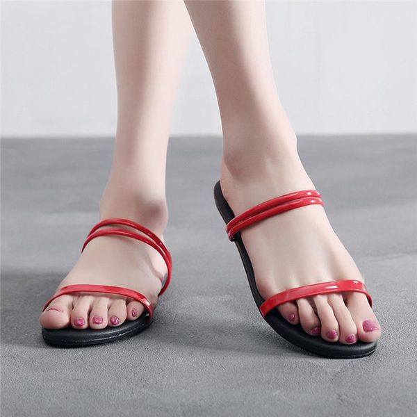 fashion flat outdoor slippers sandals women's breathable open-toe shoes wild flats casual beach ladies, Black
fashion flat outdoor slippers sandals women's breathable open-toe shoes wild flats casual beach ladies, Black