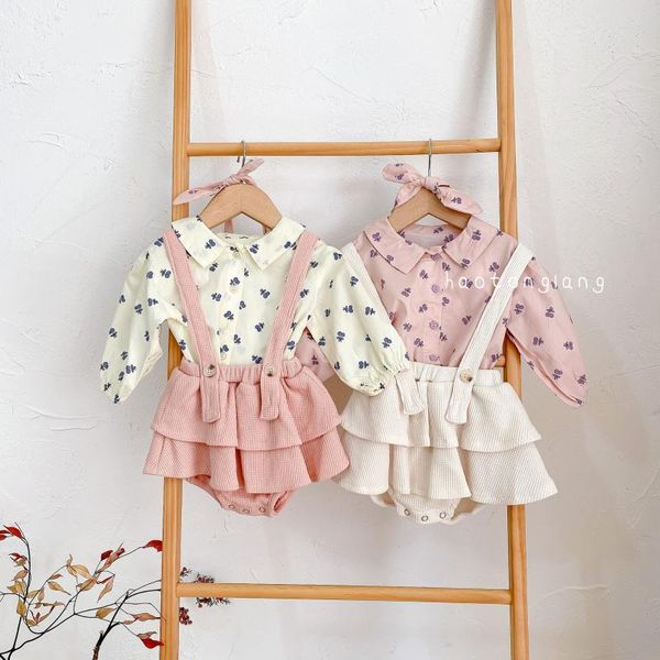 summer baby suit girls floral long sleeve shirt and solid casual infant bodysuit with headdband cute born outfits set clothing sets, White
summer baby suit girls floral long sleeve shirt and solid casual infant bodysuit with headdband cute born outfits set clothing sets, White