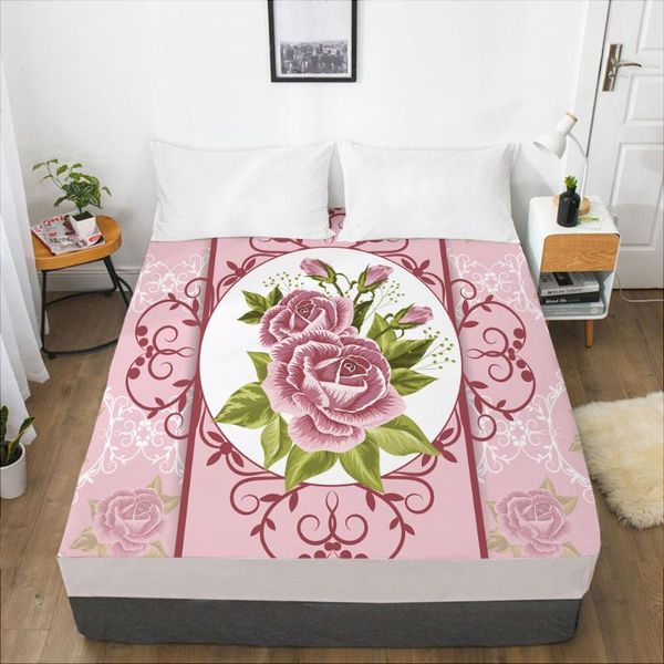 sheets & sets elastic fitted sheet bed with an band 150/180/200/160*200 mattress cover 1pc rustic flower window
sheets & sets elastic fitted sheet bed with an band 150/180/200/160*200 mattress cover 1pc rustic flower window