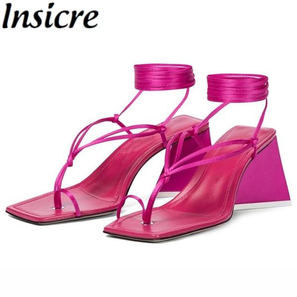 insicre manual custom satin fuchsia square toe women sandals ankle strap 2021 summer thick high heel shoes narrow band size 43 dress, Black
insicre manual custom satin fuchsia square toe women sandals ankle strap 2021 summer thick high heel shoes narrow band size 43 dress, Black