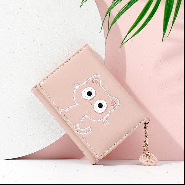 cute cat pu leather for women standard short wallet girls coin purse key female daily clutch purses wholesale, Red;black
cute cat pu leather for women standard short wallet girls coin purse key female daily clutch purses wholesale, Red;black