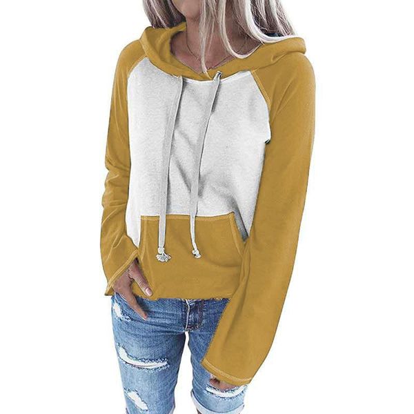 women's hoodies & sweatshirts spring casual plus size women hoodie pullover fashion 2021 stitching long-sleeve pocket ladies all-match, Black
women's hoodies & sweatshirts spring casual plus size women hoodie pullover fashion 2021 stitching long-sleeve pocket ladies all-match, Black