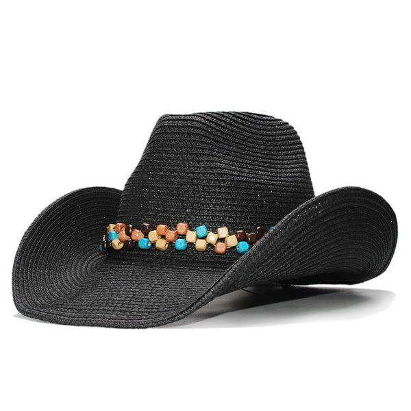 wide brim hats luckylianji women's men's unisex's raffia straw hollow-out sun beach cowboy hat wood bead retro band ( size 56, Blue;gray
wide brim hats luckylianji women's men's unisex's raffia straw hollow-out sun beach cowboy hat wood bead retro band ( size 56, Blue;gray