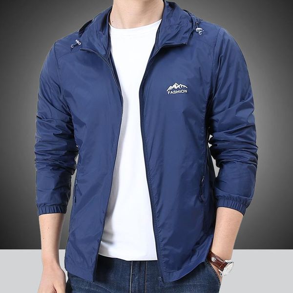 men's jackets summer thin jacket men fashion hooded collar waterproof sun protection outdoor hiking climbing coat size m-4xl, Black;brown
men's jackets summer thin jacket men fashion hooded collar waterproof sun protection outdoor hiking climbing coat size m-4xl, Black;brown