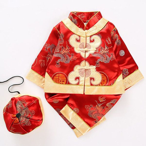 ethnic clothing born baby girls boys chinese traditional costumes set infant spring festival wear year halloween tang suit hzk8, Red
ethnic clothing born baby girls boys chinese traditional costumes set infant spring festival wear year halloween tang suit hzk8, Red
