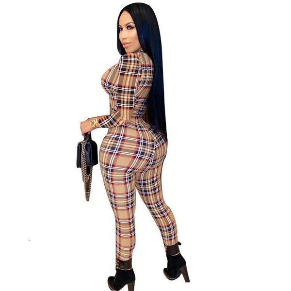 women's tracksuits autumn plus size daily young plaid elegant high waist full sleeve long pants skinny women 2 piece set wholesale w0kd, Gray
women's tracksuits autumn plus size daily young plaid elegant high waist full sleeve long pants skinny women 2 piece set wholesale w0kd, Gray