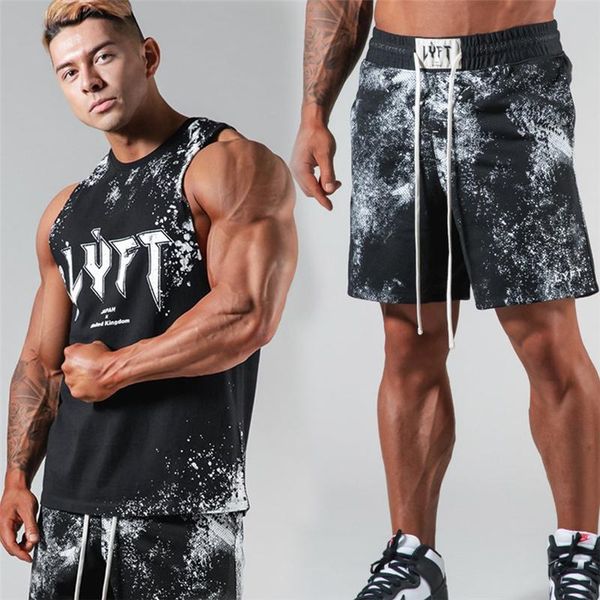 men's tracksuits sportswear suits vest+shorts gym training clothes workout jogging sports set running rashguard tracksuit for men, Gray
men's tracksuits sportswear suits vest+shorts gym training clothes workout jogging sports set running rashguard tracksuit for men, Gray