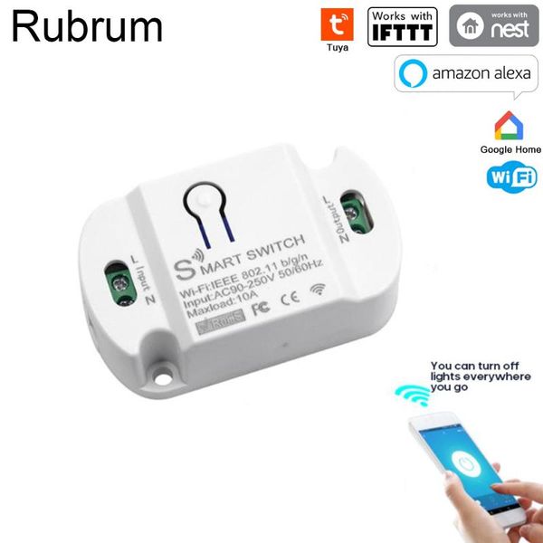 smart home control rubrum 10a wireless switches tuya wifi switch timer automation works with alexa google life app
smart home control rubrum 10a wireless switches tuya wifi switch timer automation works with alexa google life app