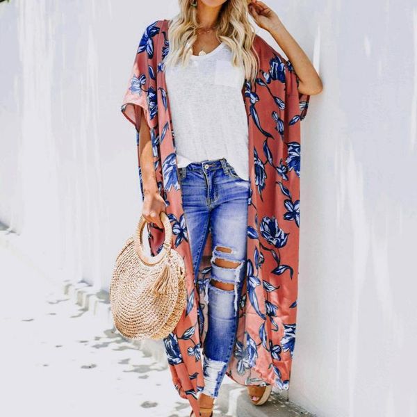 women's swimwear kimono boho chiffon print bikini beach tunics long kaftan cover up robe de plage sarong swimsuit coverup a221, White;black
women's swimwear kimono boho chiffon print bikini beach tunics long kaftan cover up robe de plage sarong swimsuit coverup a221, White;black