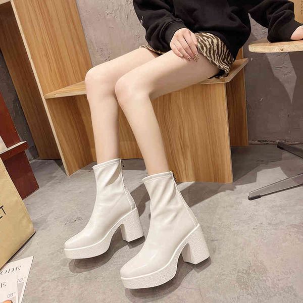 dress shoes botas vintage de tornozelo alto 8 cm, botas femininas brancas cor pura na moda para outono, bico redondo, plataforma salto alto,, Black
dress shoes botas vintage de tornozelo alto 8 cm, botas femininas brancas cor pura na moda para outono, bico redondo, plataforma salto alto,, Black
