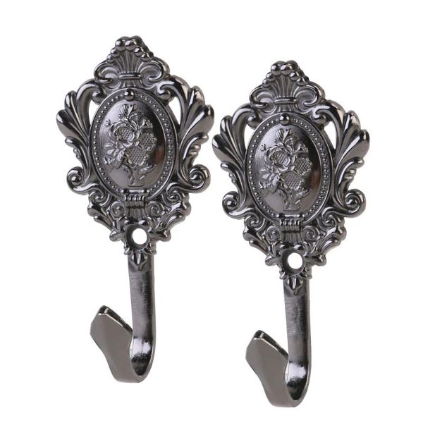 other home decor 2pcs rose pattern vintage zinc alloy drapery curtain holdbacks tieback hooks (black)
other home decor 2pcs rose pattern vintage zinc alloy drapery curtain holdbacks tieback hooks (black)