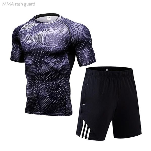 black sportswear men's suit snake scale 3d fitness shorts slim t-shirt tracksuit men summer 2 pc sports set gym clothing, White;black
black sportswear men's suit snake scale 3d fitness shorts slim t-shirt tracksuit men summer 2 pc sports set gym clothing, White;black